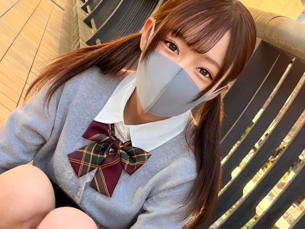 【ツインテ美少女の3P天国】 彼氏がいるのに誘惑されちゃって…♡ 2本の肉棒でイキまくり、乱れまくる！