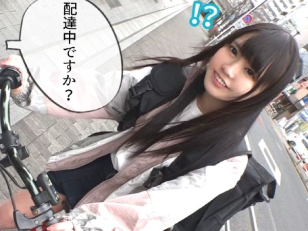 【ナンパ成功】フードデリバリー美少女をホテルで即ハメ！本業でP活してるウブな娘を口説き落とし、制服姿のまま種付け交尾♥ 純粋そうな顔してエッチなバイトしてるなんて…最高の獲物ゲット！！