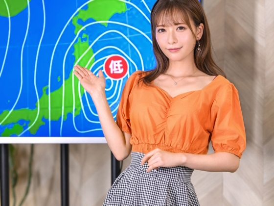 【野々浦暖×お天気お姉さん】セクハラされカメラの前で感じまくるお天気お姉さん！ビンビンの肉棒の快感にヨガり狂っちゃう